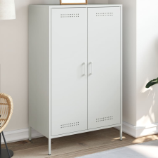 vidaXL fehér acél magasszekrény 68 x 39 x 113 cm bútor