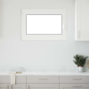 vidaXL fehér alagsori ablak RISOR 90x60 cm billenő-forgatható DIN bal