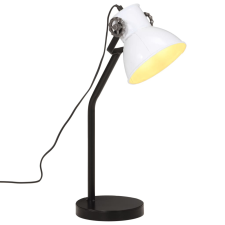 vidaXL Fehér asztali lámpa 25 w 17x17x60 cm e27 világítás