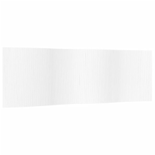 vidaXL fehér bambusz térelválasztó 165 x 600 cm (377010) bútor