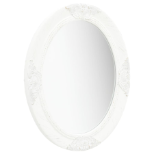vidaXL fehér barokk stílusú fali tükör 50 x 60 cm (320348) bútor