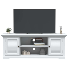 vidaXL Fehér Fa TV-Szekrény - 110cm bútor