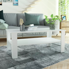vidaXL fehér faforgácslap dohányzóasztal 100 x 59 42 cm bútor