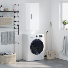 vidaXL fehér fali szekrény34,5x34x90 cm bútor