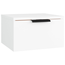 vidaXL fehér falra szerelhető éjjeliszekrény 34 x 30 x 20 cm (811376) bútor