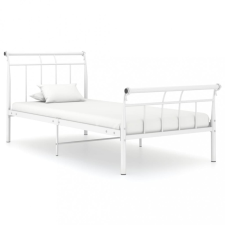 vidaXL fehér fém ágykeret 100 x 200 cm ágy és ágykellék