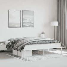 vidaXL fehér fém ágykeret 183 x 213 cm ágy és ágykellék