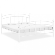vidaXL Fehér fém ágykeret 200 x 200 cm ágy és ágykellék