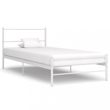vidaXL fehér fém ágykeret 90 x 200 cm ágy és ágykellék