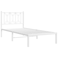 vidaXL fehér fém ágykeret fejtámlával 80x200 cm ágy és ágykellék