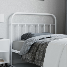 vidaXL fehér fém fejtámla 107 cm ágy és ágykellék