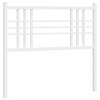 vidaXL fehér fém fejtámla 107 cm (376403)