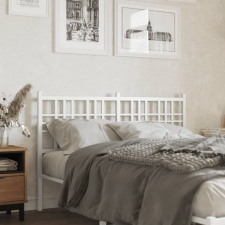 vidaXL fehér fém fejtámla 120 cm ágy és ágykellék