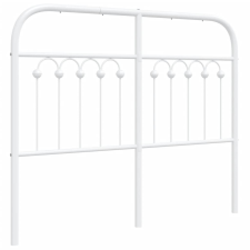 vidaXL fehér fém fejtámla 120 cm ágy és ágykellék