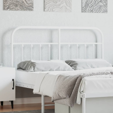vidaXL fehér fém fejtámla 140 cm ágy és ágykellék