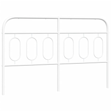 vidaXL fehér fém fejtámla 140 cm ágy és ágykellék