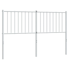 vidaXL fehér fém fejtámla 140 cm (350964) ágy és ágykellék