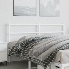vidaXL fehér fém fejtámla 150 cm ágy és ágykellék