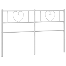 vidaXL fehér fém fejtámla 150 cm (355546) ágy és ágykellék
