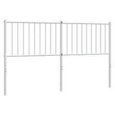 vidaXL Fehér fém fejtámla 156 x 3 x 90 cm ágy és ágykellék