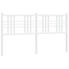 vidaXL fehér fém fejtámla 160 cm (376408) ágy és ágykellék