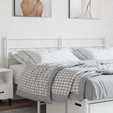 vidaXL fehér fém fejtámla 180 cm ágy és ágykellék