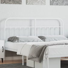 vidaXL fehér fém fejtámla 180 cm ágy és ágykellék