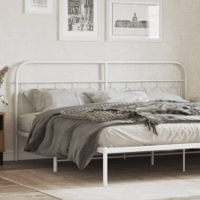 vidaXL fehér fém fejtámla 200 cm ágy és ágykellék
