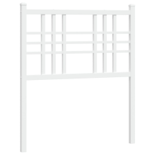vidaXL fehér fém fejtámla 75 cm (376399) ágy és ágykellék