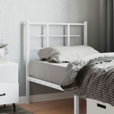 vidaXL fehér fém fejtámla 80 cm ágy és ágykellék