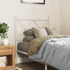 vidaXL fehér fém fejtámla 80 cm ágy és ágykellék