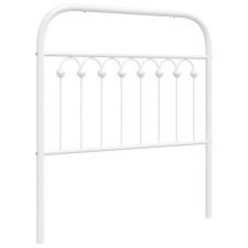 vidaXL fehér fém fejtámla 90 cm ágy és ágykellék
