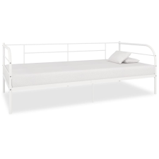 vidaXL fehér fém kanapéágy-keret 90 x 200 cm ágy és ágykellék