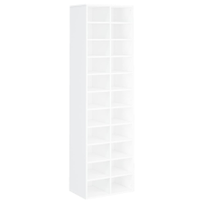 vidaXL fehér forgácslap cipősszekrény 54 x 34 x 183 cm (800369) bútor