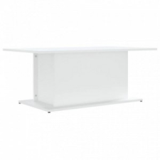 vidaXL Fehér forgácslap dohányzóasztal 102 x 55,5 x 40 cm bútor