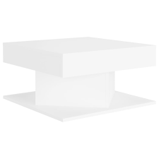 vidaXL fehér forgácslap dohányzóasztal 57 x 57 x 30 cm (808368) bútor