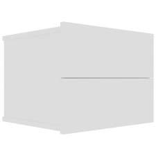 vidaXL fehér forgácslap éjjeliszekrény 40 x 30 x 30 cm (801053) bútor