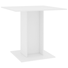 vidaXL fehér forgácslap étkezőasztal 80 x 80 x 75 cm (800252) bútor