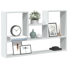 vidaXL fehér forgácslap fali polc 99 x 15 x 60 cm bútor