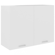 vidaXL fehér forgácslap függő szekrény 80 x 31 x 60 cm bútor
