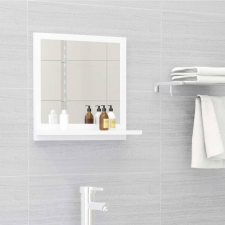 vidaXL fehér forgácslap fürdőszobai tükör 40 x 10,5 x 37 cm fürdőszoba bútor