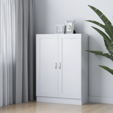 vidaXL fehér forgácslap könyvszekrény 82,5 x 30,5 x 115 cm bútor