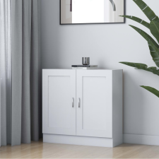 vidaXL fehér forgácslap könyvszekrény 82,5 x 30,5 x 80 cm bútor