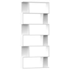 vidaXL fehér forgácslap könyvszekrény/térelválasztó 80x24x192 cm  (800090) bútor