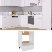 vidaXL fehér forgácslap sütőszekrény 60 x 46 x 81,5 cm bútor