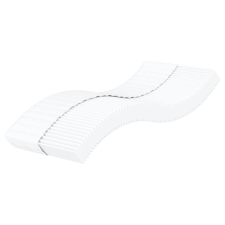 vidaXL fehér H2/H3 keménységű habmatrac 90 x 210 cm ágy és ágykellék