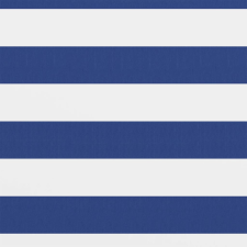 vidaXL fehér-kék oxford-szövet erkélyparaván 120 x 300 cm (134920) kerti bútor