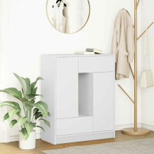 vidaXL fehér komód fiókokkal és ajtókkal 73x31x90 cm bútor