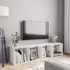 vidaXL fehér könyv-/TV-szekrény 143 x 30 x 36 cm bútor