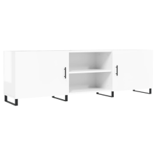 vidaXL fehér magasfényű műfa TV-szekrény 150x30x50 cm (829118) bútor